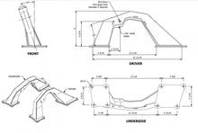 Load image into Gallery viewer, Motobilt Coilover Spring and Shock Assembly Rear Upper Coil Over Shock Mounts for High Line Fenders Motobilt - MB1572