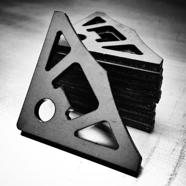 Motobilt Bottle Opener Bottle Opener Gusset 3x3 Inch Steel Motobilt - MB2000