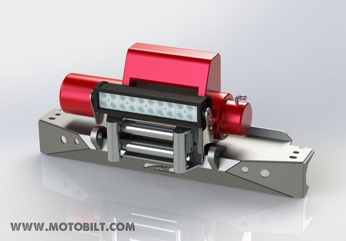 Motobilt Mounting Brackets(Lighting) Winch Fairlead 13.5 LED Light Bar Mount Motobilt - MB2018