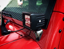 Load image into Gallery viewer, Motobilt LED Light Pods Jeep JK A Pillar LED Cube Light Mount 07-18 Wrangler JK Motobilt - MB2023