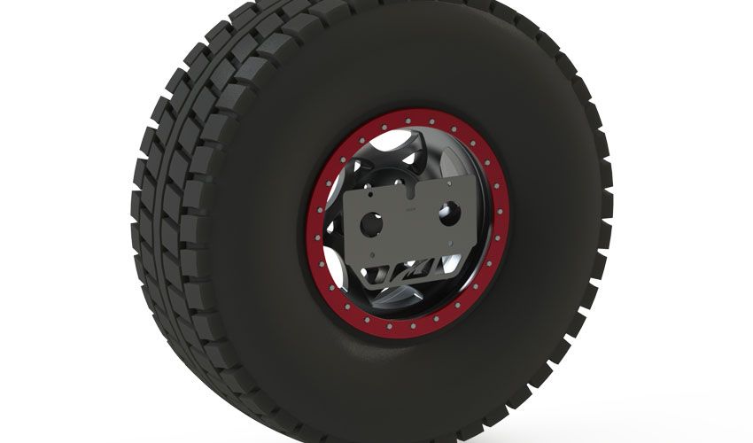 Motobilt Spare Tire Relocation Kit Spare Tire Tag Relocation Kit Motobilt - MB2025