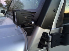 Load image into Gallery viewer, Motobilt LED Light Pods Jeep TJ A Pillar Light Mounts 97-06 Wrangler TJ/TJ Unlimited Motobilt - MB2033