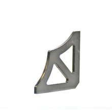 Load image into Gallery viewer, Motobilt Gussets Scalloped Two Hole Gusset 3x3 Inch Steel Motobilt - MB2039