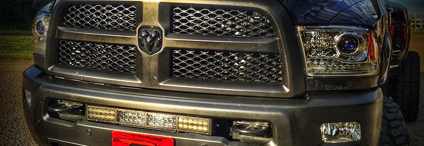 Motobilt Mounting Brackets(Lighting) RAM 24 Inch LED Light Bar Mount 13-18 RAM 2500/3500 Motobilt - MB2073