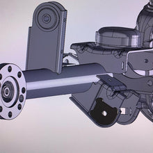 Load image into Gallery viewer, Motobilt Control Arm Mount JK Cam Delete Plates Front Lower Control Arms 07-18 JK Motobilt - MB2114