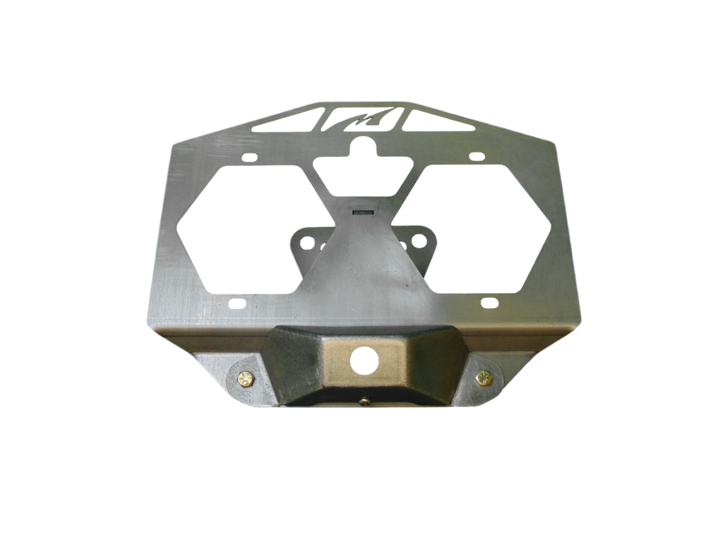 Motobilt License Plate Bracket Jeep JL Spare Tire Tag Relocation Kit With Camera Mount Motobilt - MB2115