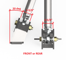 Load image into Gallery viewer, Motobilt Suspension Kit Rockwell Axle Lower Link Plate Kit Motobilt - MB2124