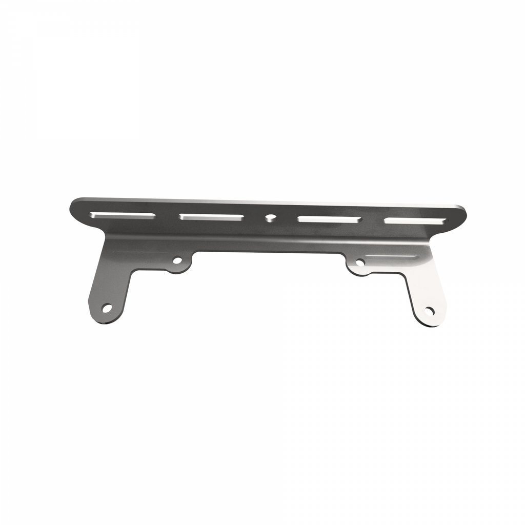 Motobilt License Plate Bracket Light Mount for JK Tag Mount Raw Steel Motobilt - MB2130