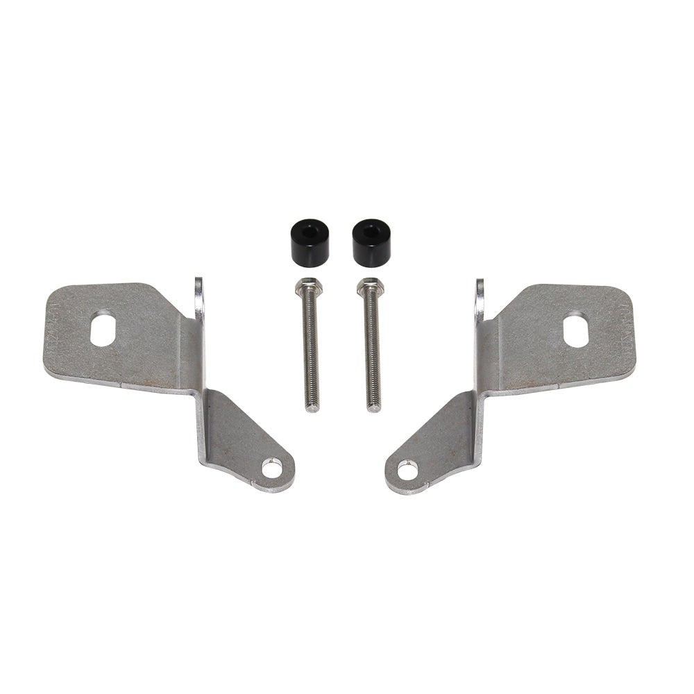 Motobilt A Pillar Light Mount Jeep JL/JT A-Pillar Cube Mount For 18-Pres Wrangler JL 20-Pres Gladiator Raw Steel Motobilt - MB2134