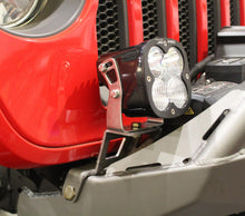 Load image into Gallery viewer, Motobilt Mounting Brackets(Lighting) Light Bracket Mounts For Tomahawk Front Bumper On Jeep JL/JT/JK Bare Steel Motobilt - MB2157