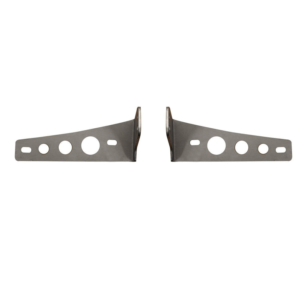 Motobilt Front Bumpers Front Bumper Mount For Baja Designs 4 Light XL Linkable Light Bar On 2021 Ford Bronco Bare Steel Motobilt - MB2160