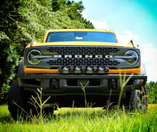 Load image into Gallery viewer, Motobilt Front Bumpers Front Bumper Mount For Baja Designs 4 Light XL Linkable Light Bar On 2021 Ford Bronco Bare Steel Motobilt - MB2160