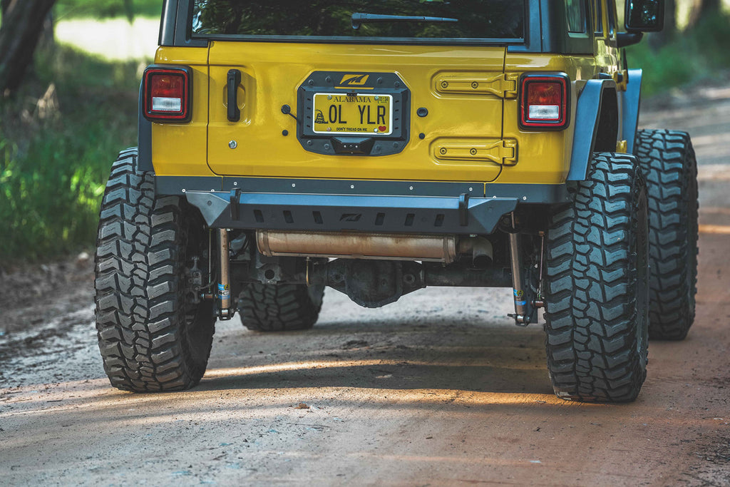 Motobilt Rear Bumpers Micro Series Rear Bumper for Jeep JL/JLU Motobilt - MB2183