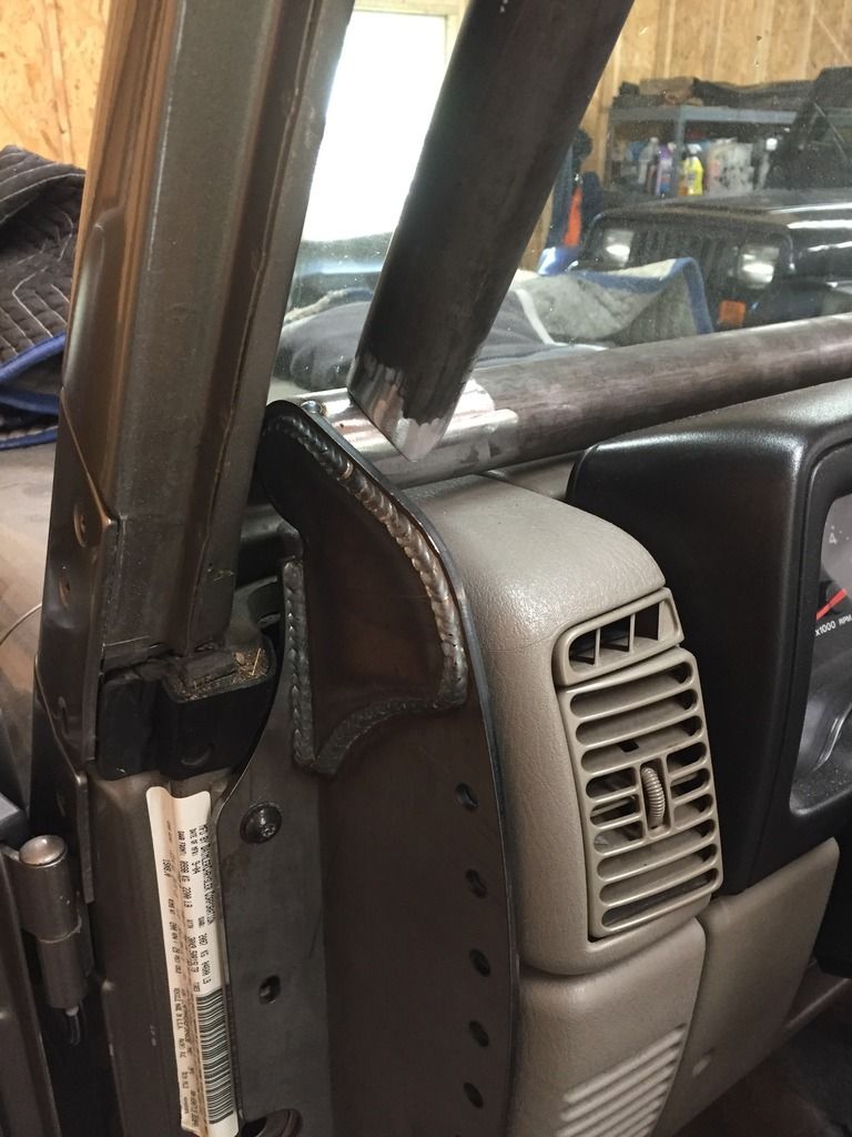 Motobilt Roll Cages and Related Parts Jeep TJ/LJ Cage Dash Tie In 97-06 Wrangler TJ/TJ Unlimited Motobilt - MB3006