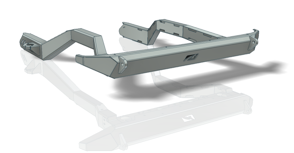 Motobilt Frame Stiffener Jeep JK & JKU Back Half Kit 07-18 Wrangler JK Motobilt - MB3025