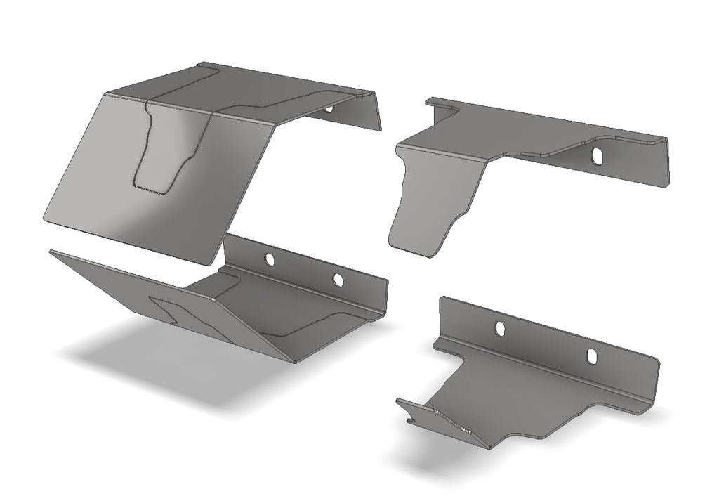Motobilt Builder Components B Pillar Chop Kit for Jeep JLU Motobilt - MB3044