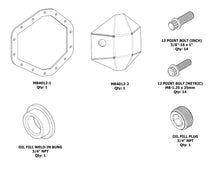 Load image into Gallery viewer, Motobilt Differential Covers DIY 14 Bolt DIFF Cover Motobilt - MB4012-DIY