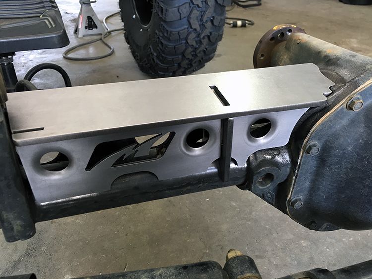 Motobilt Axle Truss Jeep JK Rubicon Dana 44 Front Axle Truss Motobilt - MB4027