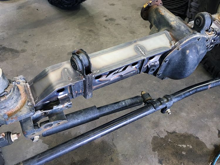 Motobilt Axle Truss Jeep JK Rubicon Dana 44 Front Axle Truss Motobilt - MB4027