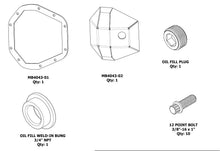 Load image into Gallery viewer, Motobilt Differential Covers DIY Dana 60 Super Duty DIFF Cover Motobilt - MB4043-DIY
