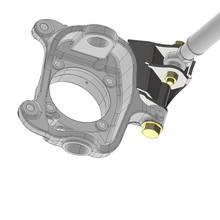 Load image into Gallery viewer, Motobilt Power Steering Brackets and Components High Steer Brackets for Super Duty 60 For 2005-2012Ford F-350 Super Duty Motobilt - MB4082