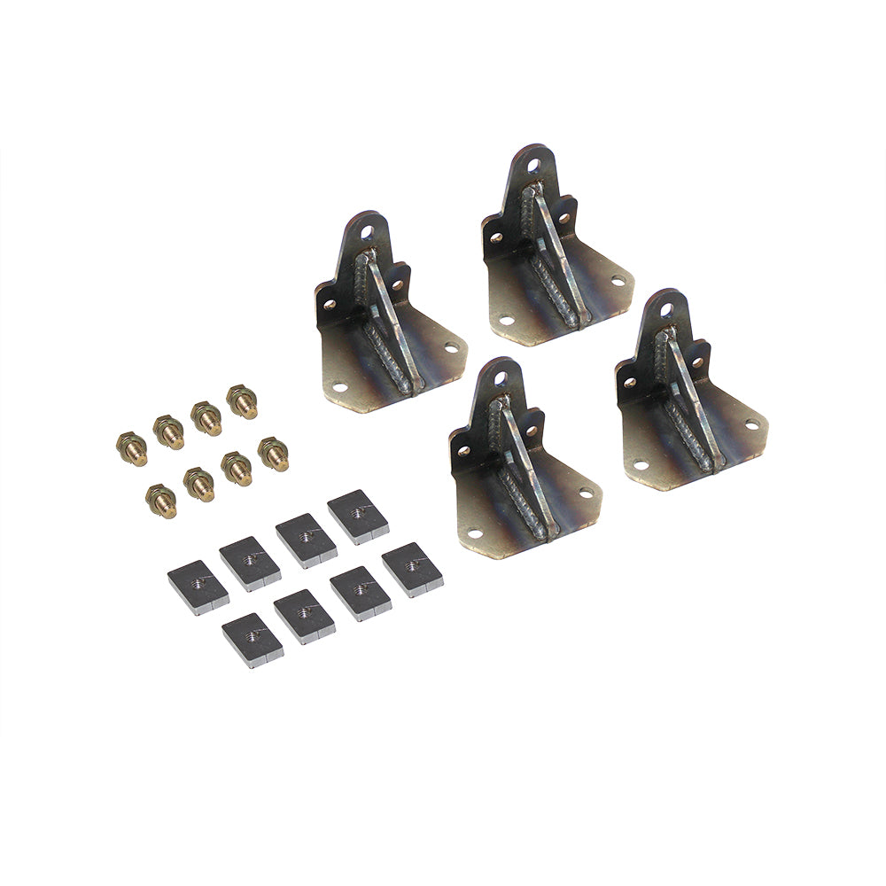 Motobilt Tie Down Anchor Jeep JK/JL Gladiator Trail Rail Brackets for Cargo Rack 07-Pres Wrangler JK/JL Gladiator Motobilt - MB5022