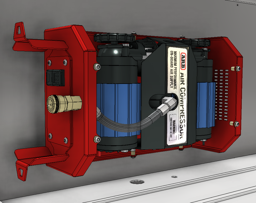 Motobilt Builder Components ARB Compressor Enclosure Motobilt - MB5051