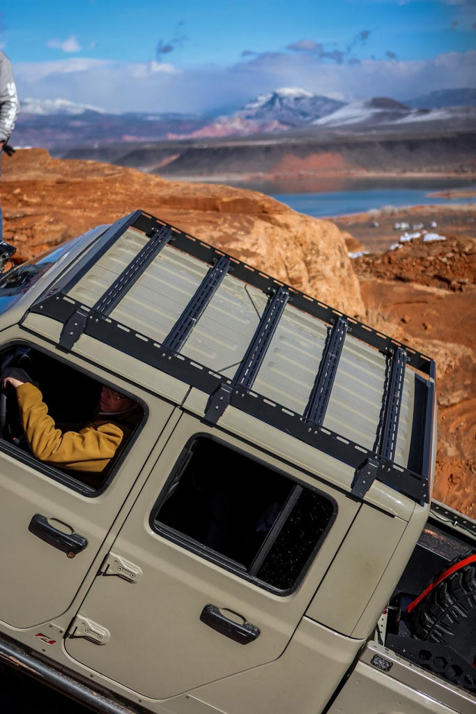 Motobilt Cargo Rack Full Cab Roof Rack for Jeep JT Gladiator Motobilt - MB5060