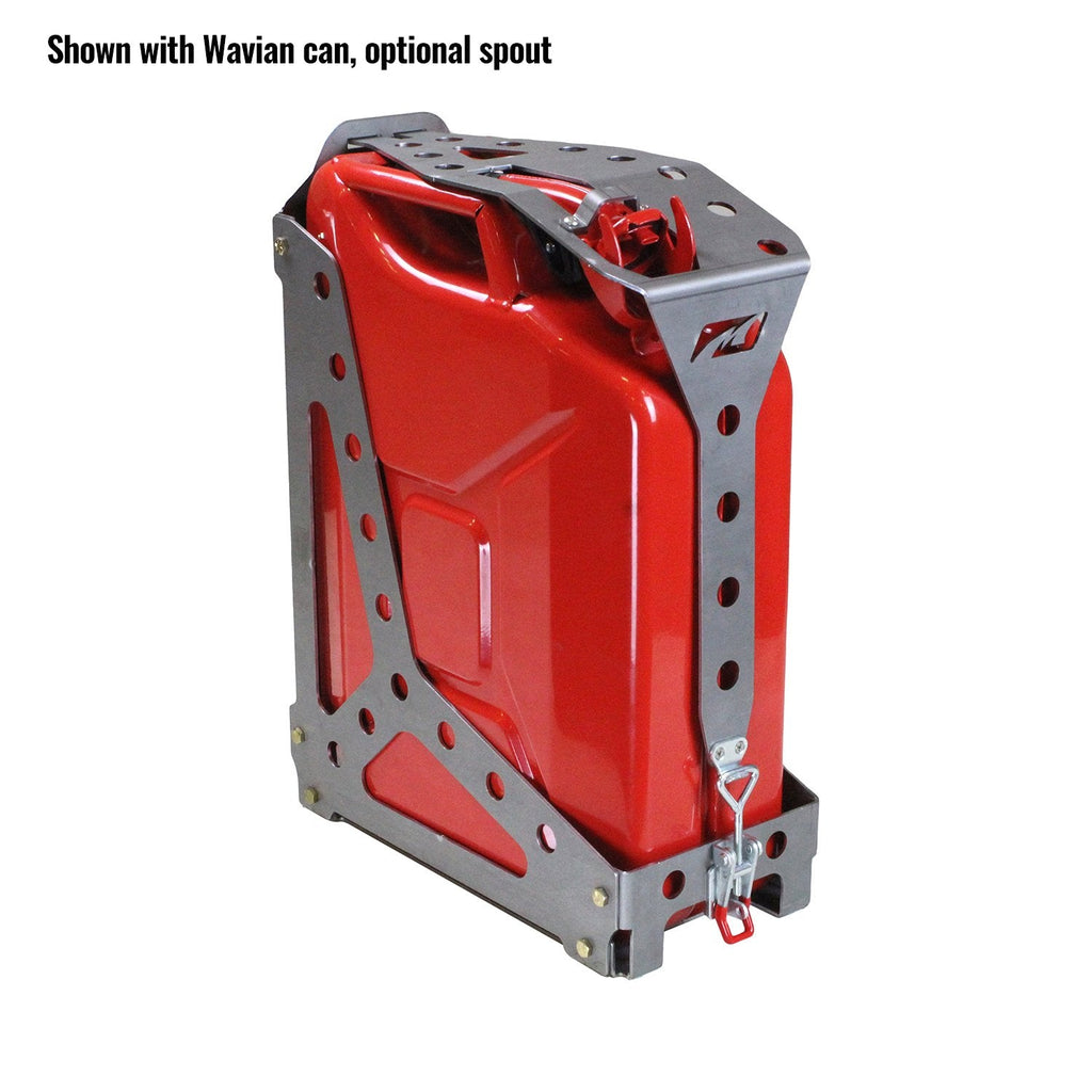 Motobilt Gas Can Holder Jerry Can Mount for Wavian and Harbor Freight NATO Gas Cans Motobilt - MB5525