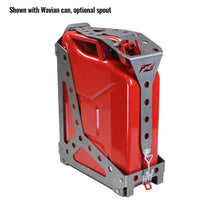 Load image into Gallery viewer, Motobilt Gas Can Holder Jerry Can Mount for Wavian and Harbor Freight NATO Gas Cans Motobilt - MB5525