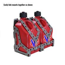 Load image into Gallery viewer, Motobilt Gas Can Holder Race Gas Jug Mount for VP Racing 5 Gallon Fuel Cans Motobilt - MB5526