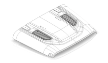 Load image into Gallery viewer, Motobilt Hood Vent Hood Vent Kit for Jeep Rubicon JL/JLU/JT Motobilt - MB5536