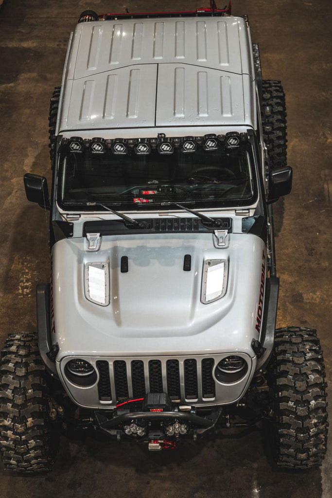 Motobilt Hood Vent Hood Vent Kit for Jeep Rubicon JL/JLU/JT Motobilt - MB5536