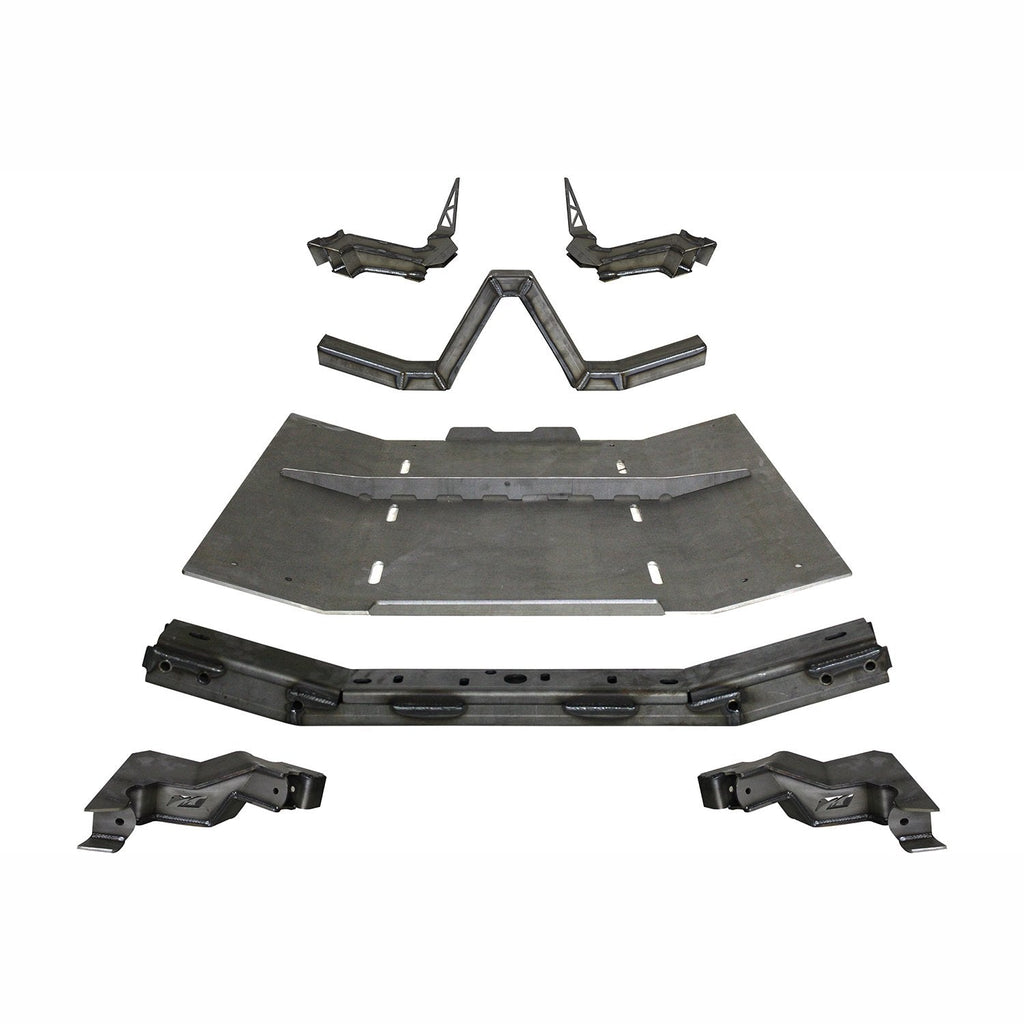Motobilt Suspension Kit 4 Link Suspension Bracket Kit With Skid Plate For 07-11 Jeep JKU Bare Steel Motobilt - MB7000