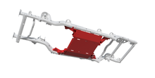 Load image into Gallery viewer, Motobilt Suspension Kit 4 Link Suspension Bracket Kit With Skid Plate For 07-11 Jeep JKU Bare Steel Motobilt - MB7000