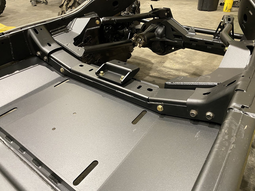 Motobilt Suspension Kit 4 Link Suspension Bracket Kit With Skid Plate For 07-11 Jeep JKU Bare Steel Motobilt - MB7000