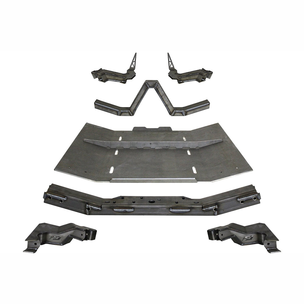 Motobilt Suspension Kit 4 Link Suspension Bracket Kit With Skid Plate For 12-18 Jeep JKU Bare Steel Motobilt - MB7001