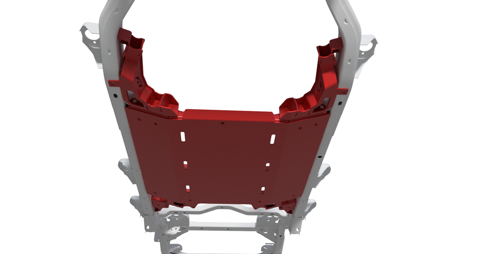 Motobilt Suspension Kit 4 Link Suspension Bracket Kit With Skid Plate For 12-18 Jeep JKU Bare Steel Motobilt - MB7001