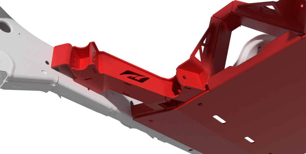 Motobilt Suspension Kit 4 Link Suspension Bracket Kit With Skid Plate For 12-18 Jeep JKU Bare Steel Motobilt - MB7001