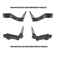 Load image into Gallery viewer, Motobilt Suspension Kit 4 Link Rear Suspension Brackets With Crossmember For Jeep JKU Bare Steel Motobilt - MB7005
