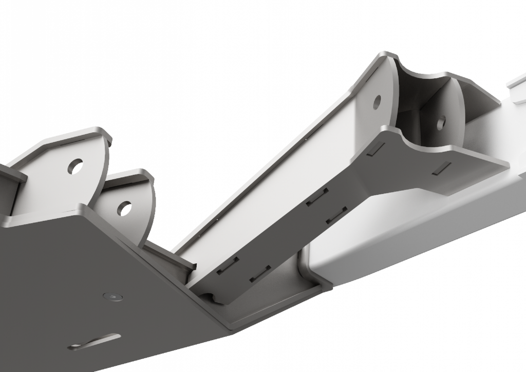 Motobilt Four Link Kits Double Triangulated 4 Link Suspension Mounting System for Jeep YJ/TJ/LJ Motobilt - MB7009