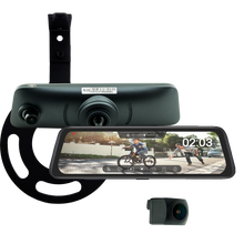 Load image into Gallery viewer, Stinger Off-Road Safety Ford Bronco 2021+ Clear-View HD Backup Camera and Replacement Rearview Mirror with Full Screen Monitor Kit with Built-In DVR