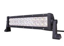 Load image into Gallery viewer, Quake LED Light Bar 14 Inch LED Light Bar Dual Row 72 Watt Combo White/Red Magma Series - QUDR009