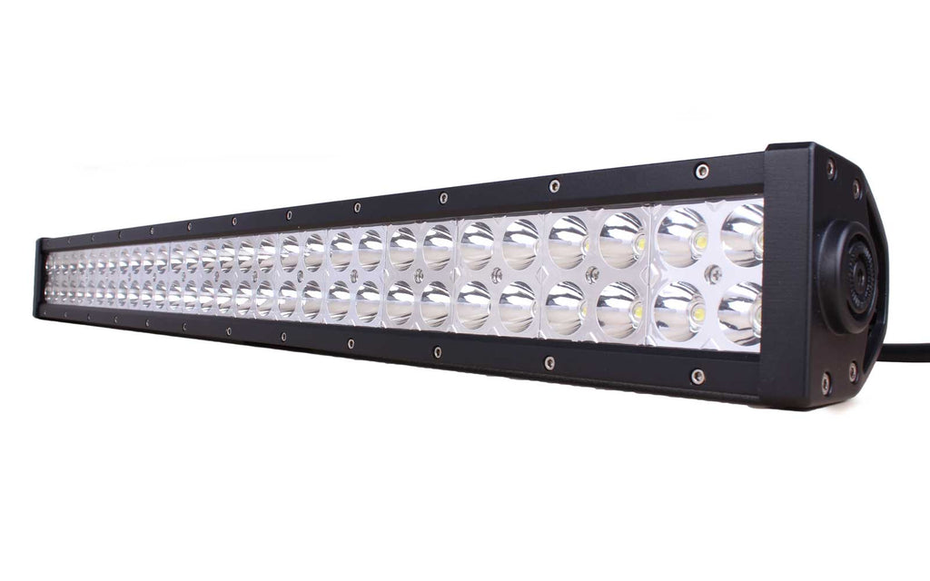 Quake LED Light Bar 32 Inch LED Light Bar Dual Row 180 Watt Combo White/Red Magma Series - QUDR023