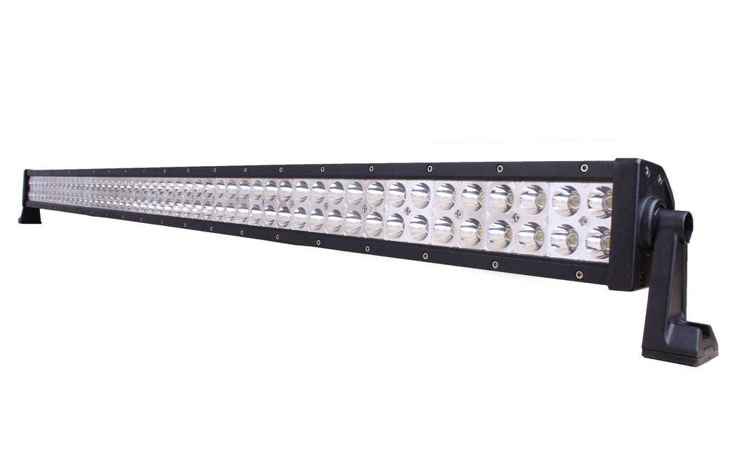 Quake LED Light Bar 52 Inch LED Light Bar Dual Row 300 Watt Combo White/Green Magma Series - QUDG395