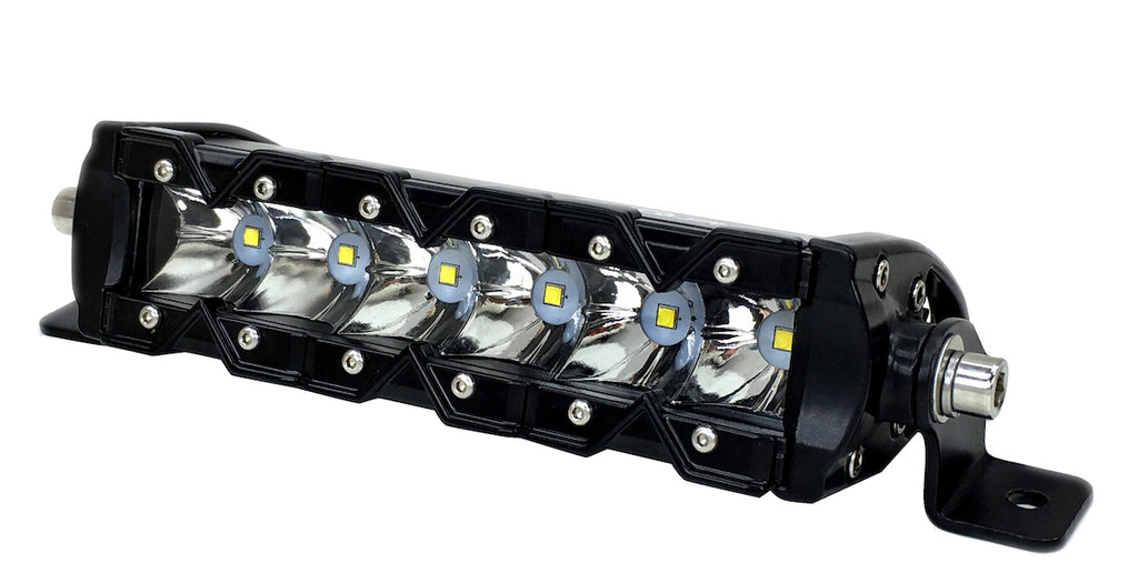 Quake LED Light Bar 9 Inch LED Light Bar Single Row 30 Watt Super Spot Monolith Slim Series - QUMS541