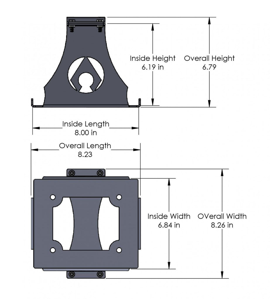 Artec Industries Battery Boxes Odyssey PC 1200 Battery Mount Artec Industries - OY1201