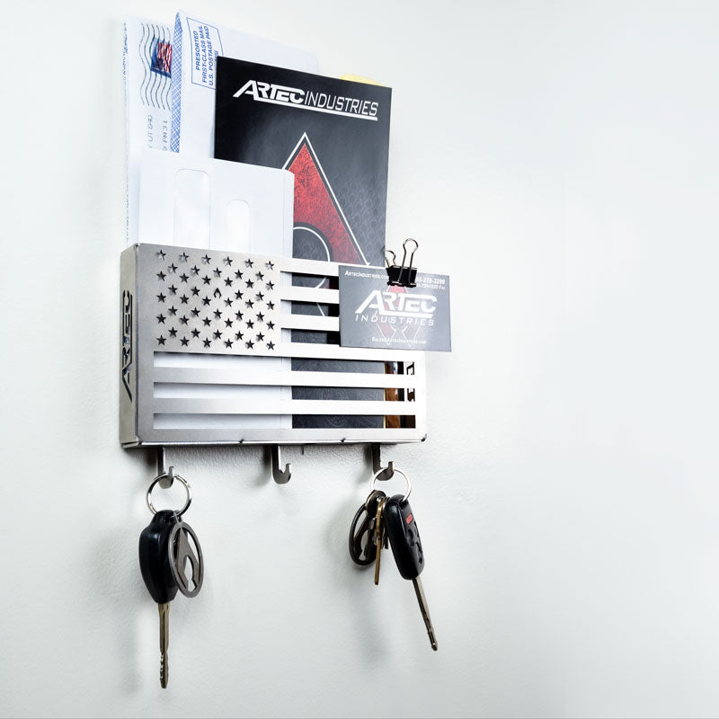 Artec Industries Key Holder Artec US Flag Letter/Key Holder 7.0 Inch Artec Industries - PR2984