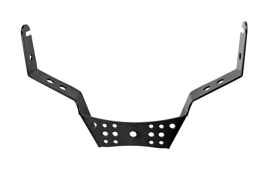 Quake LED Light Bar Mounting Kit Reinforced steel. Waterproof black powder coat finish. - QBA420