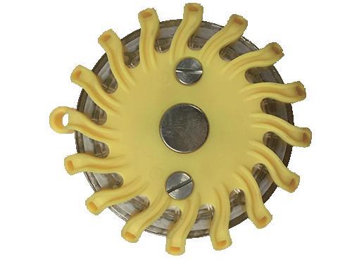 Quake LED Emergency Vehicle Light Relay LED Roadside Emergency Beacon 9 Patterns Yellow - QBB445